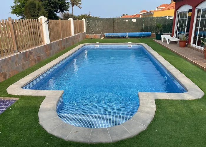 Private - Sleeps 6 - Heated Pool - Air Con Caleta De Fuste
